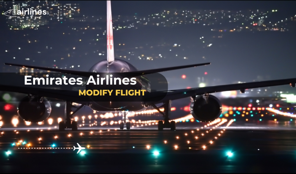 Emirates Flight Modify Booking